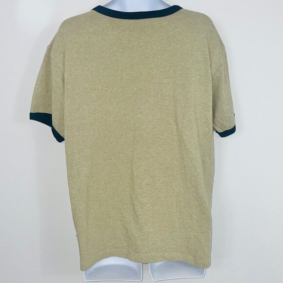 Grumpy Seven Dwarfs Disney Studio Collection Mens XL Ringer TShirt Green - Picture 7 of 12